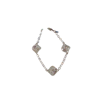 Armband Damiata Gioielli Dame in Weißgold 654/102/1-D199 - 654/102/1-D199